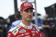 Joey Logano (22) looks on during practice and qualifying for the Enjoy Illinois 300. Source: Imagn